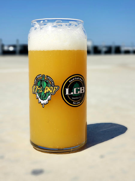 "The Drip" Glassware Collab With LCB Brewery & 17% Drip